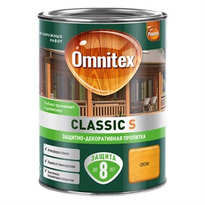 OMNITEX (PINOTEX) CLASSIC S пропитка декоративная для защиты древесины, сосна 1988